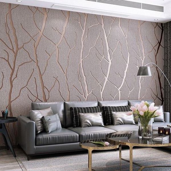 کاغذ دیواری جدید برای پذیرایی