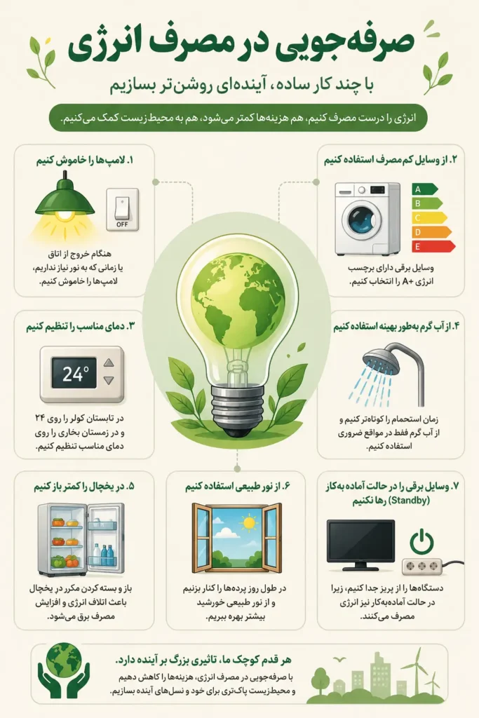 صرفه جویی در مصرف انرژی