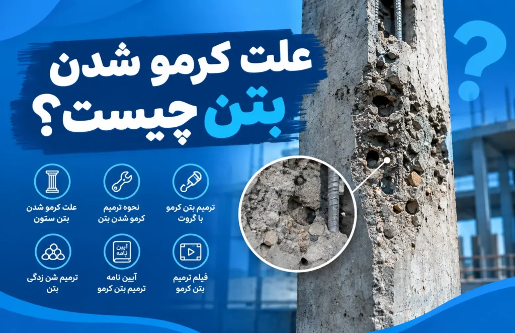 کرمو شدن بتن