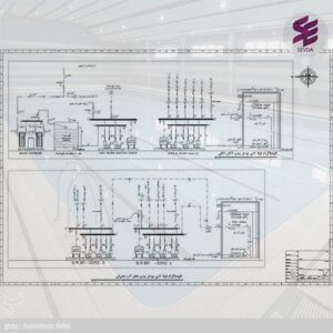 نقشه اتوکد تاسیسات مکانیکی استخر هتل پلازا