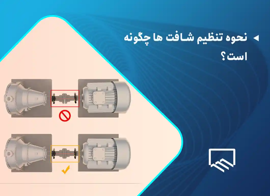 نحوه تنظیم شافت ها چگونه است؟